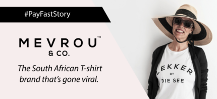 PayFast Blog - merchant story on Mevrou&Co, article header image