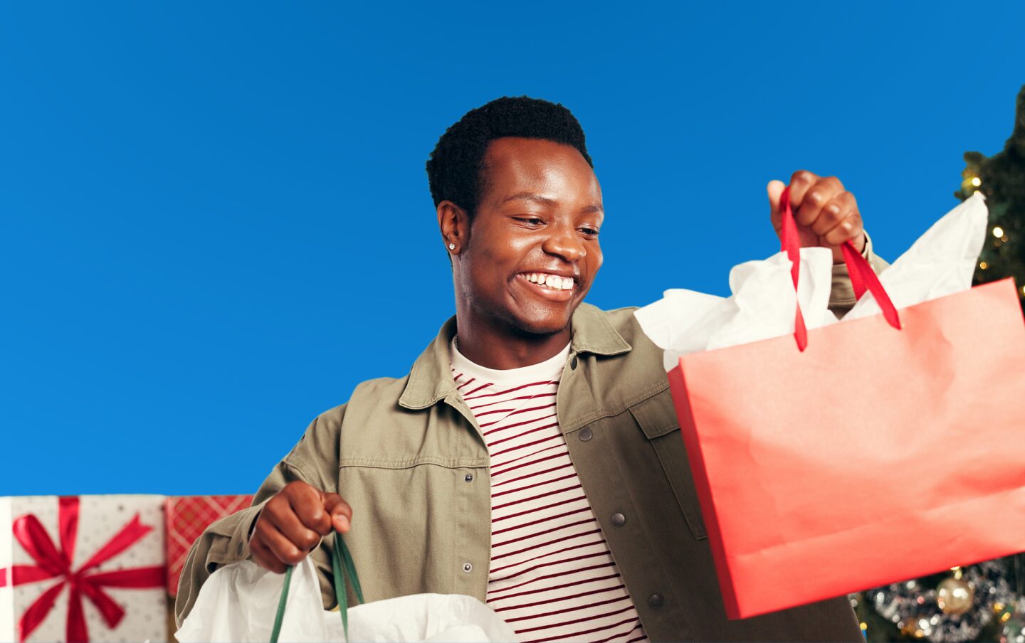 Online festive shopping
